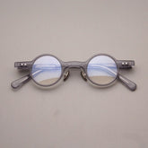Orik Retro Small Round Glasses Frame Round Frames Southood Grey